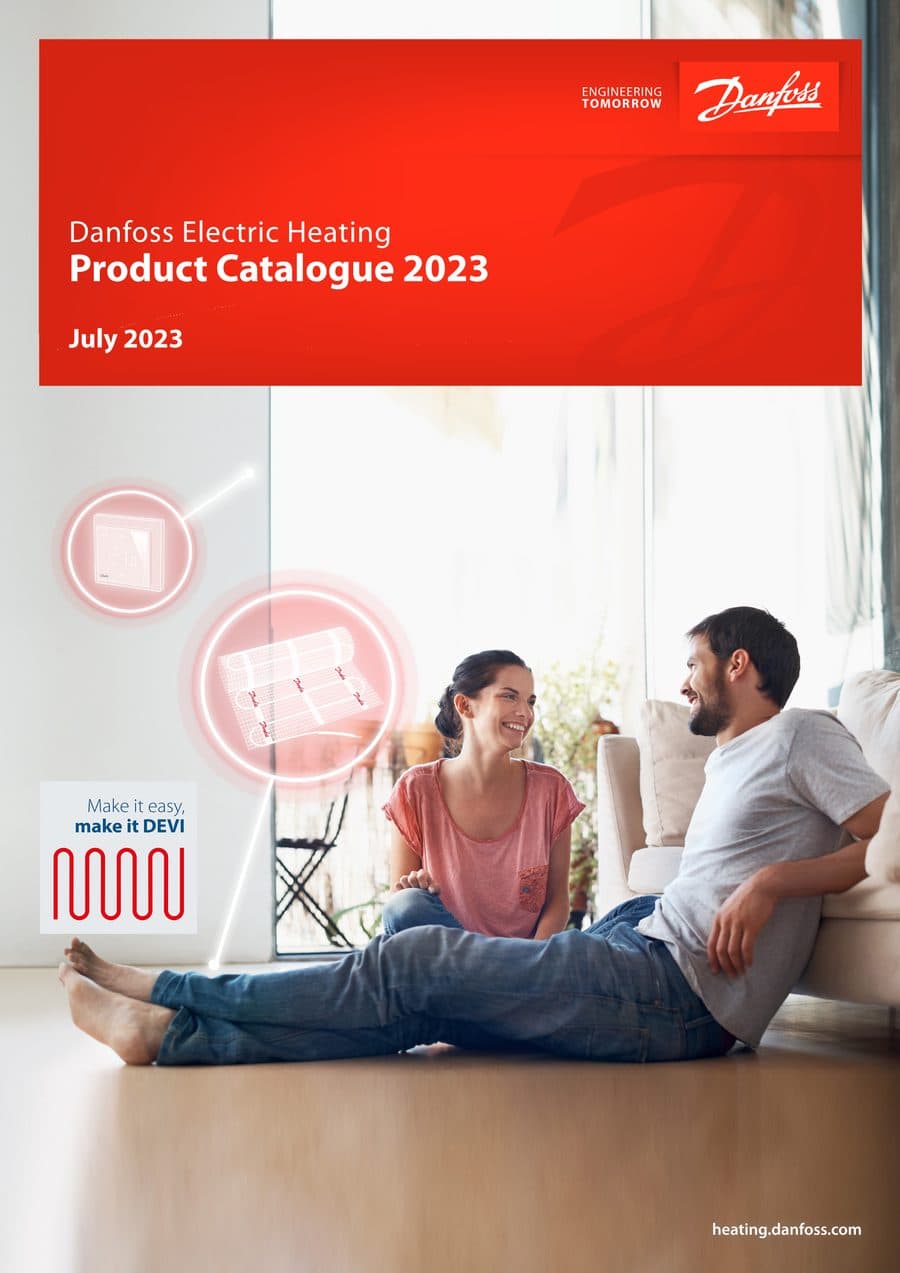 Danfoss Electric Heating — Product Catalogue cover