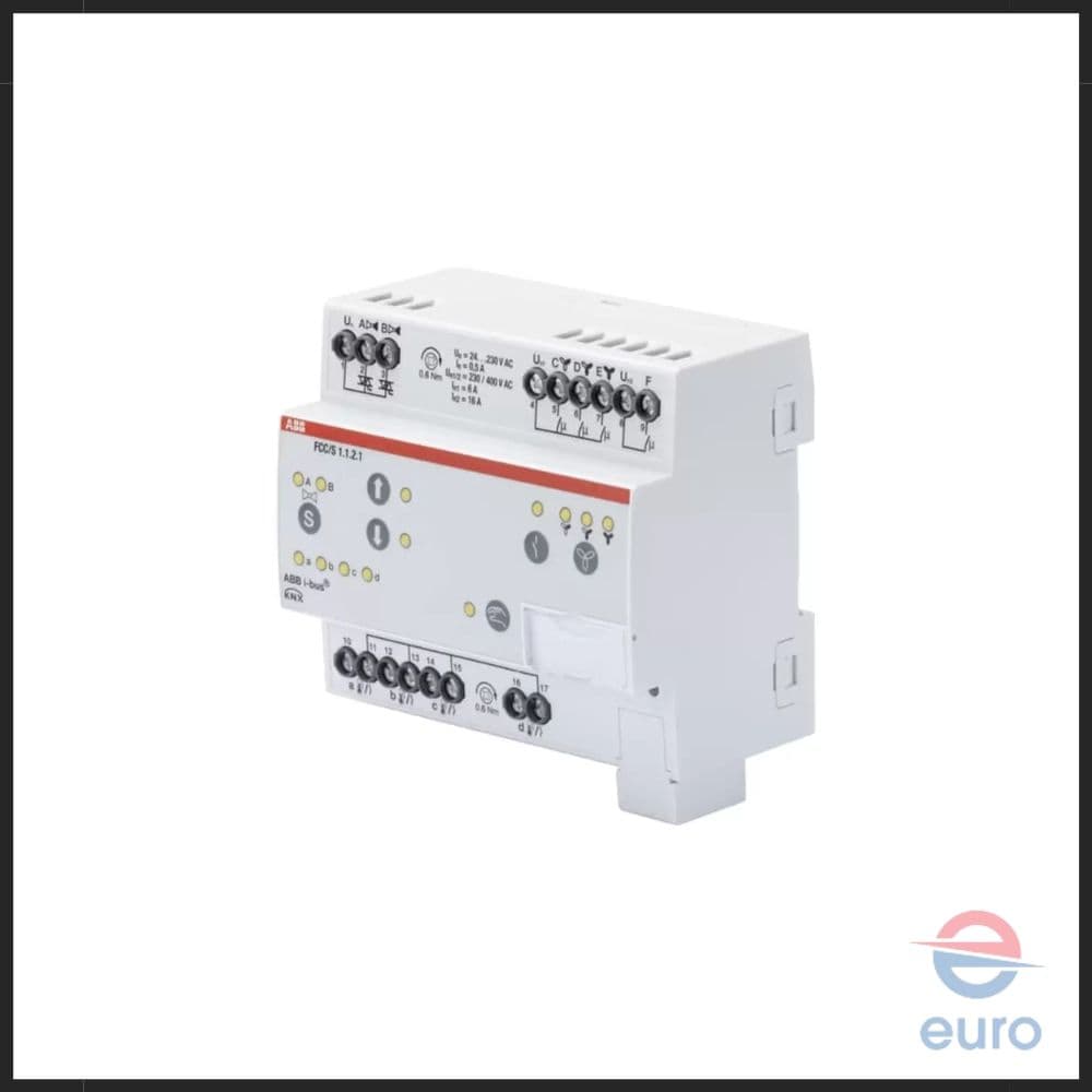 ABB HVAC Fan Coil Controller Manual Operation 3 Stage MDRC FCC/S1.1.2.1