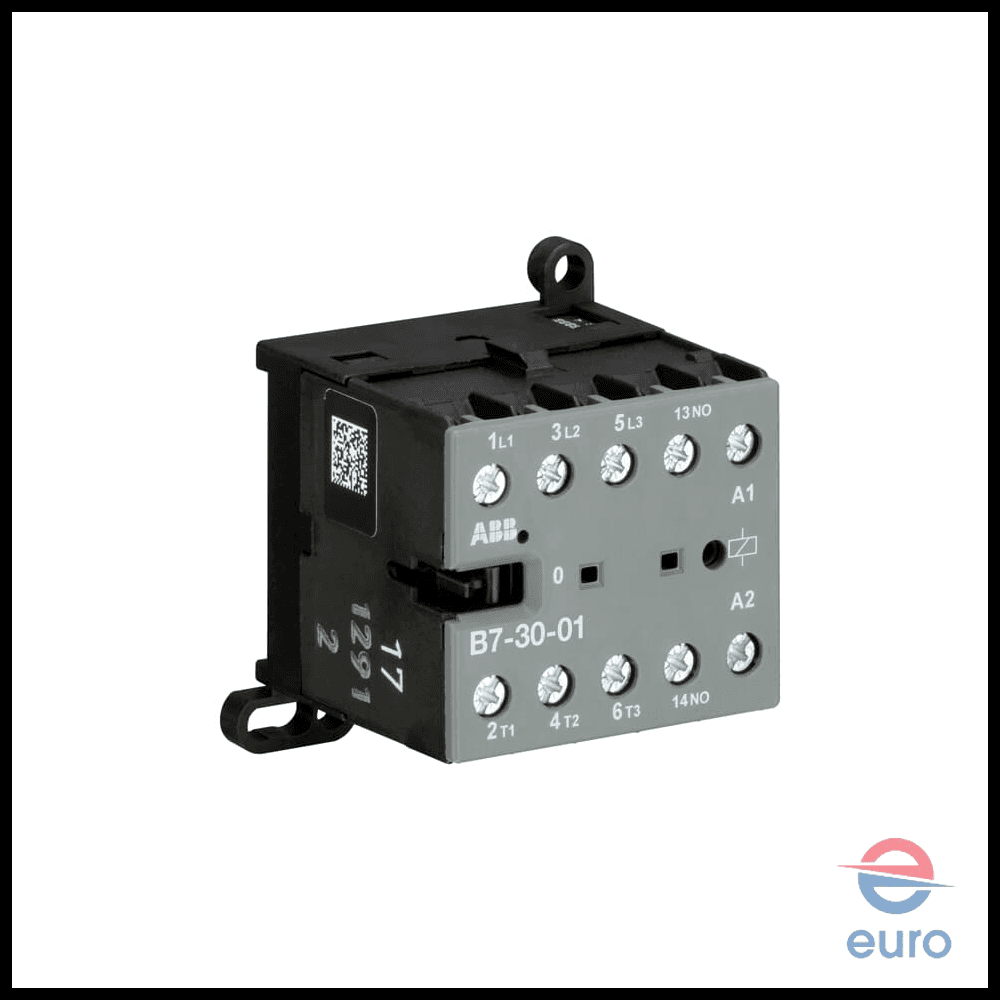 ABB Mini Contactor 24 Volt AC 3NO - 0NC screw terminal B7-30-01
