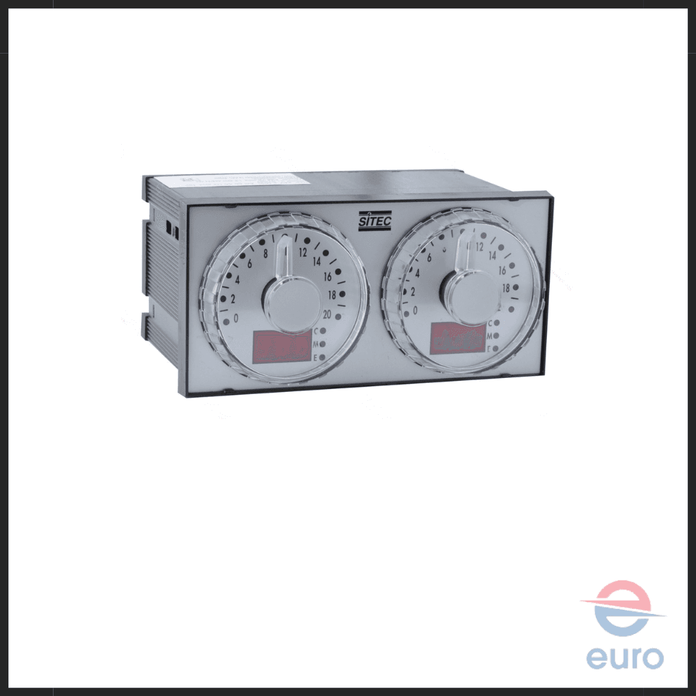 SITEC Double Timer For Bakery Equipment TIM7202422DD/PSBTIM7202422DD